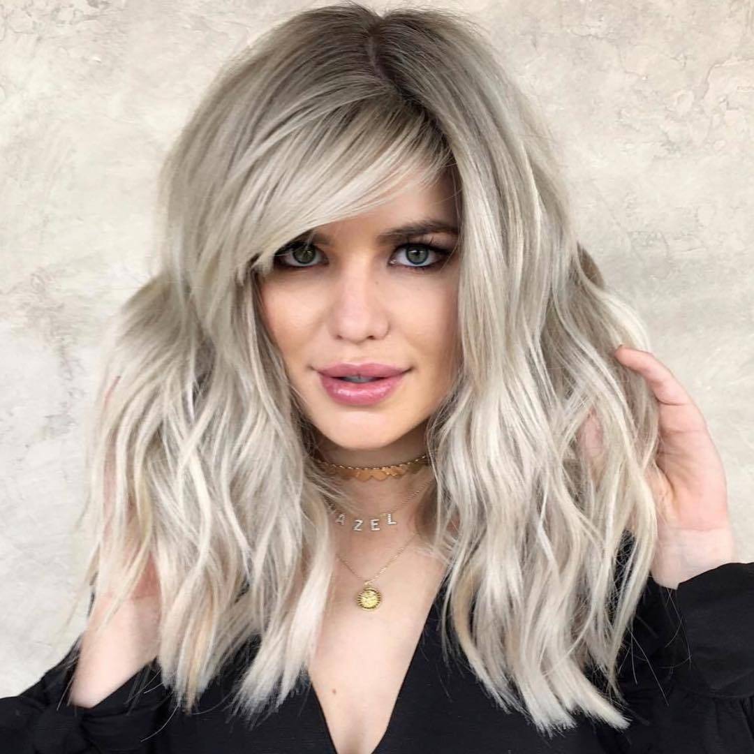 25 Latest Medium Length Hairstyles with Bangs for 2021