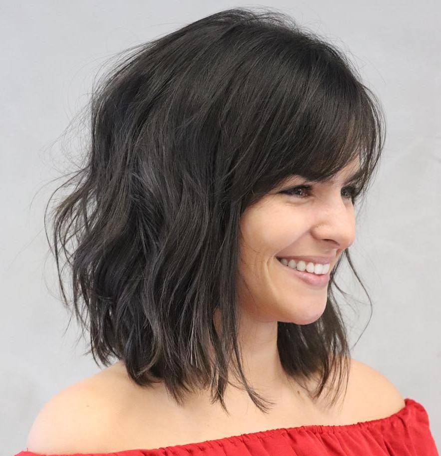 35 Instagram Popular Ways to Pull Off Long Hair with Bangs in 2021